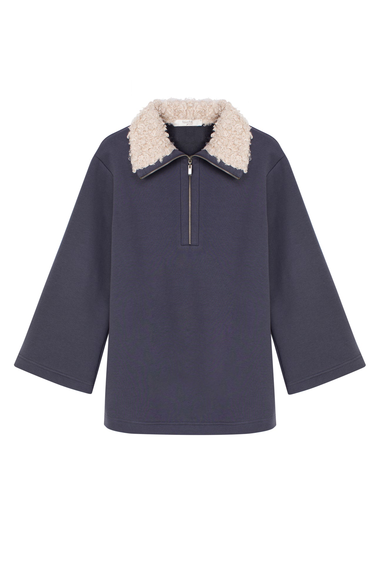 YAKASI KÜRKLÜ SWEATSHIRT