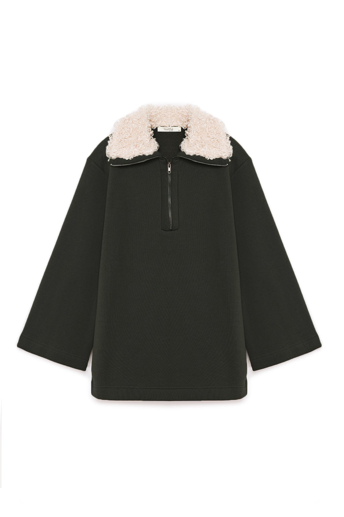YAKASI KÜRKLÜ SWEATSHIRT