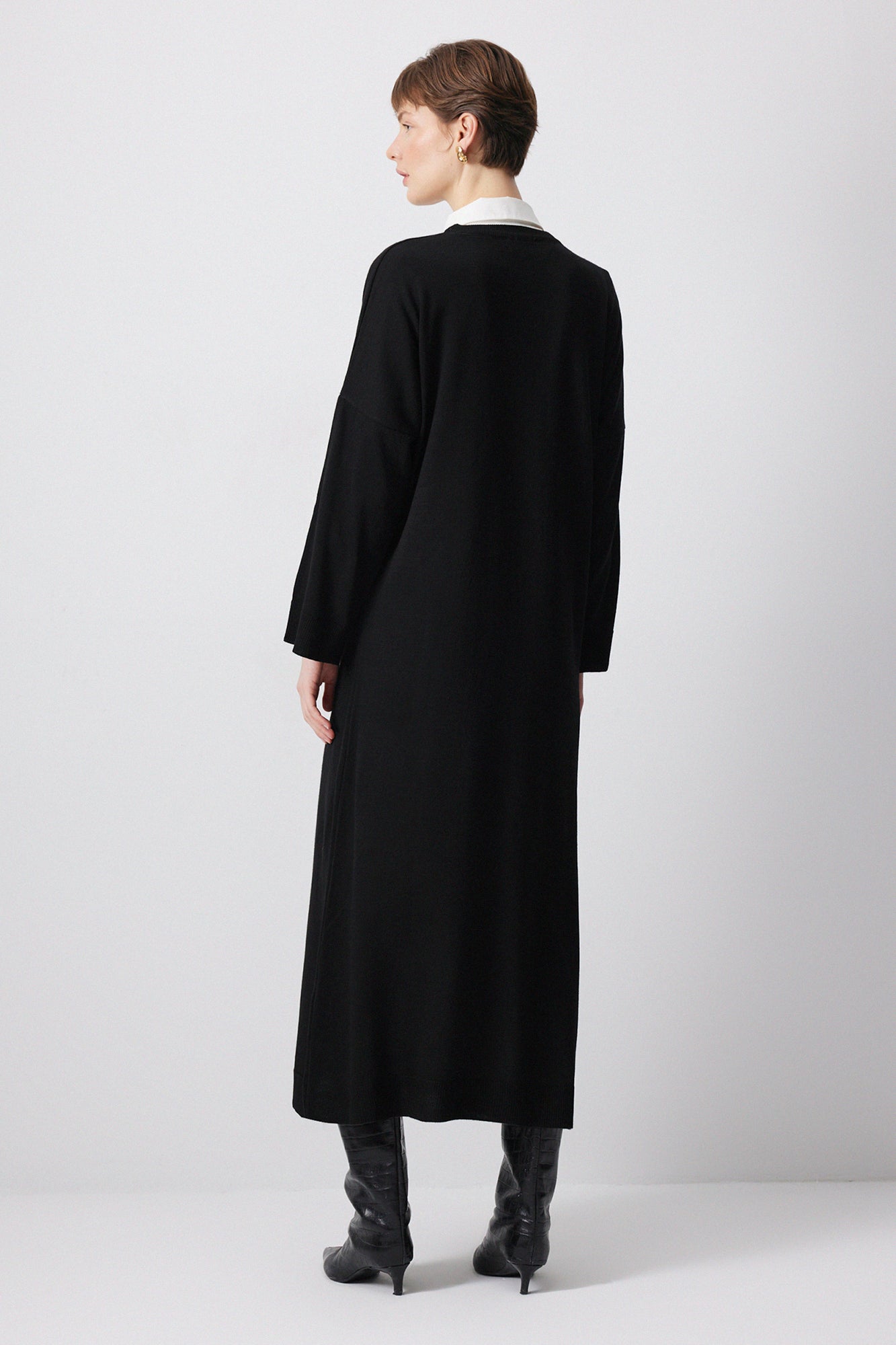 OVERSIZE TRİKO ELBİSE