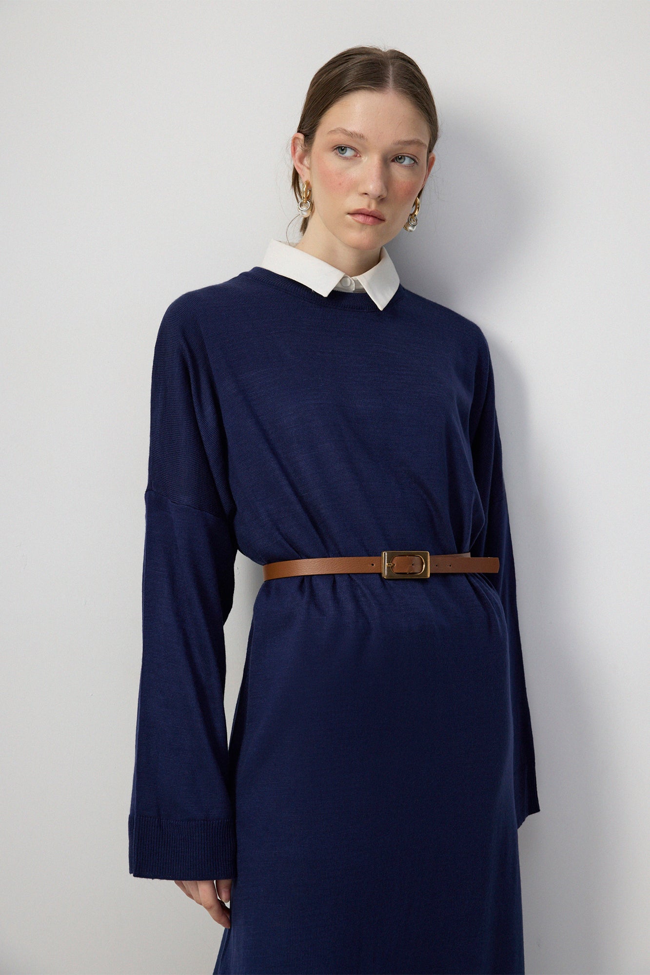OVERSIZE TRİKO ELBİSE