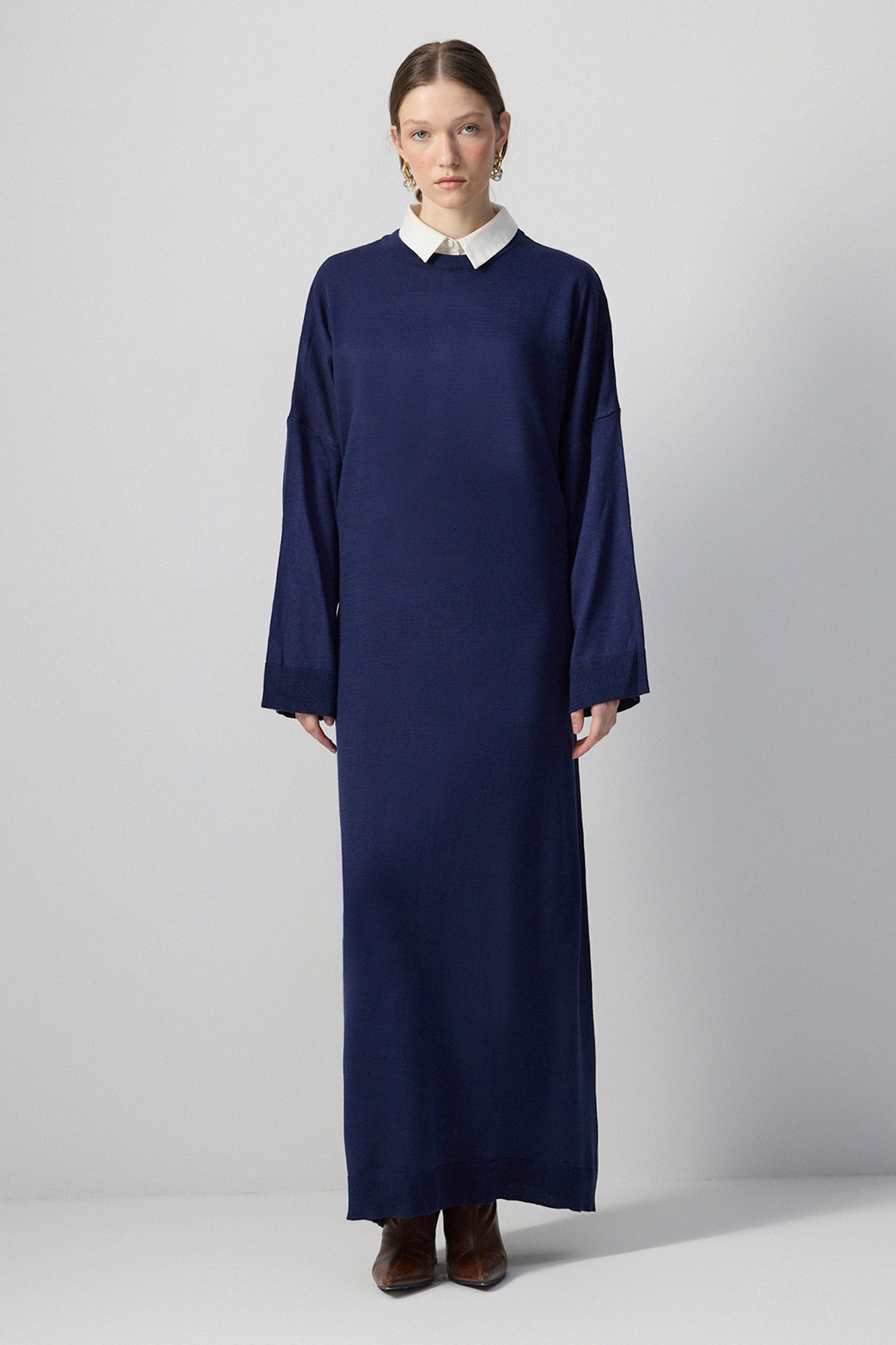 OVERSIZE TRİKO ELBİSE