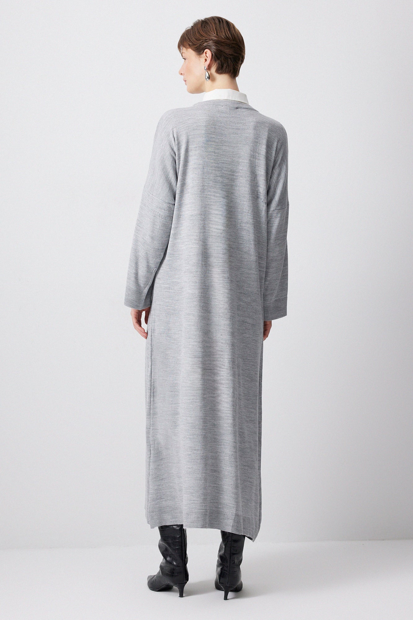 OVERSIZE TRİKO ELBİSE