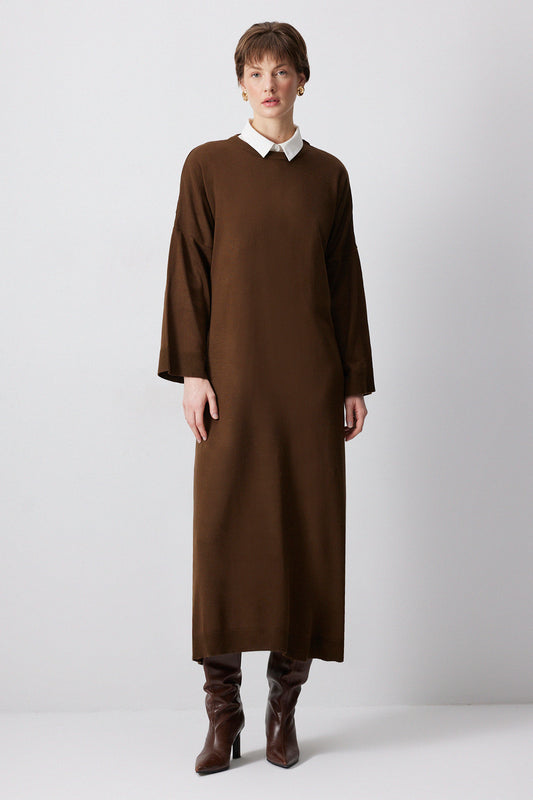 OVERSIZE TRİKO ELBİSE