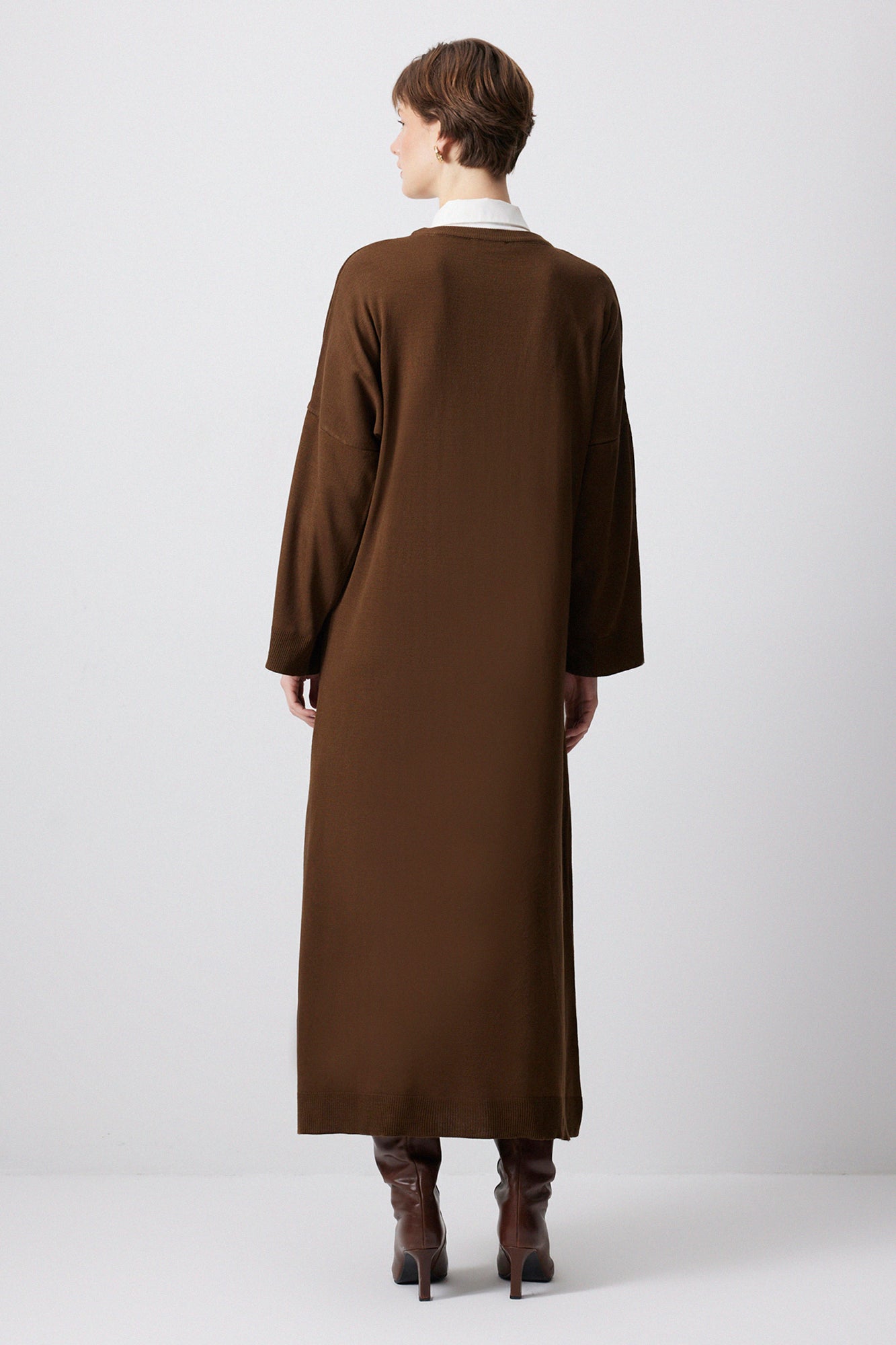 OVERSIZE TRİKO ELBİSE