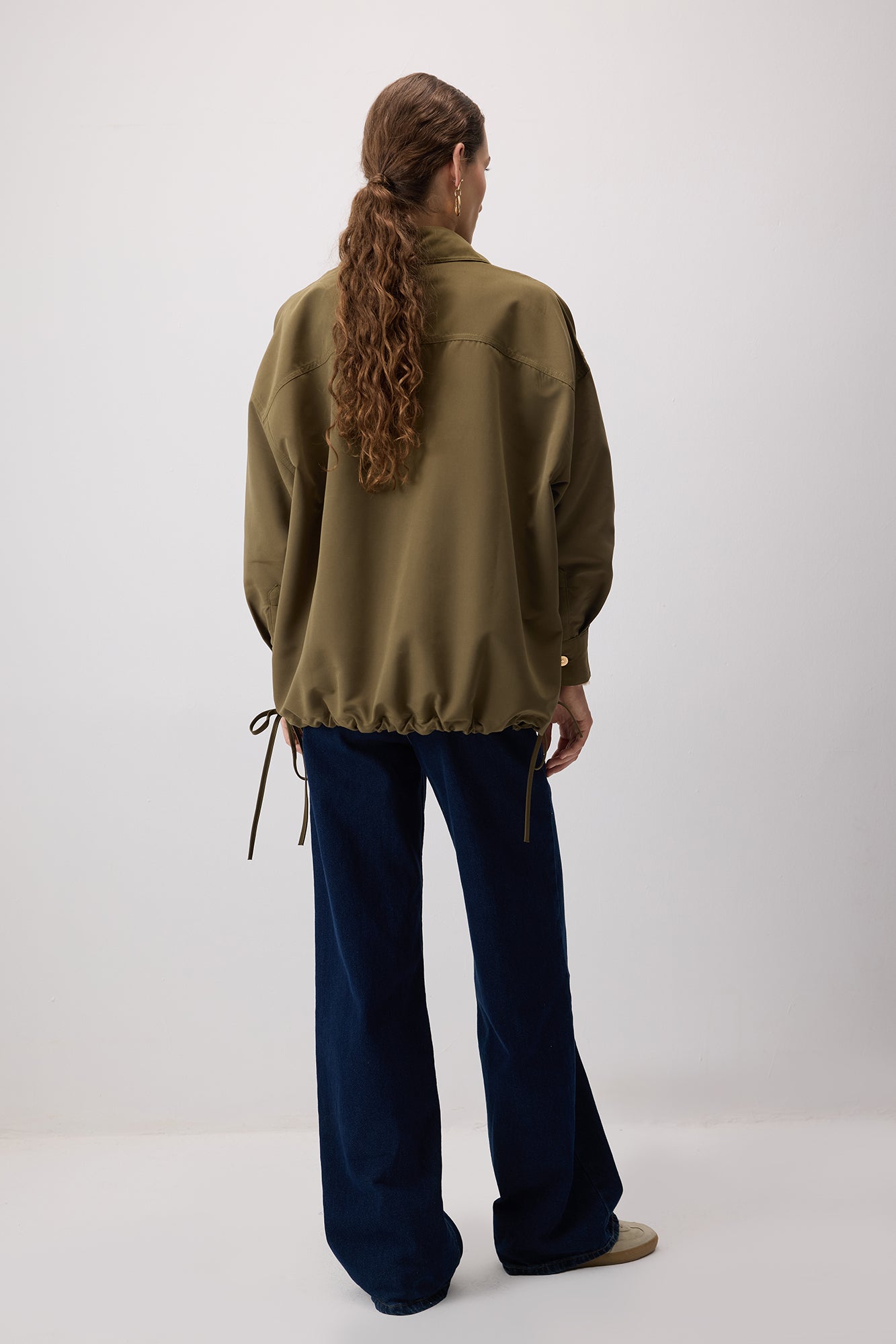 BÜZGÜLÜ OVERSIZE CEKET