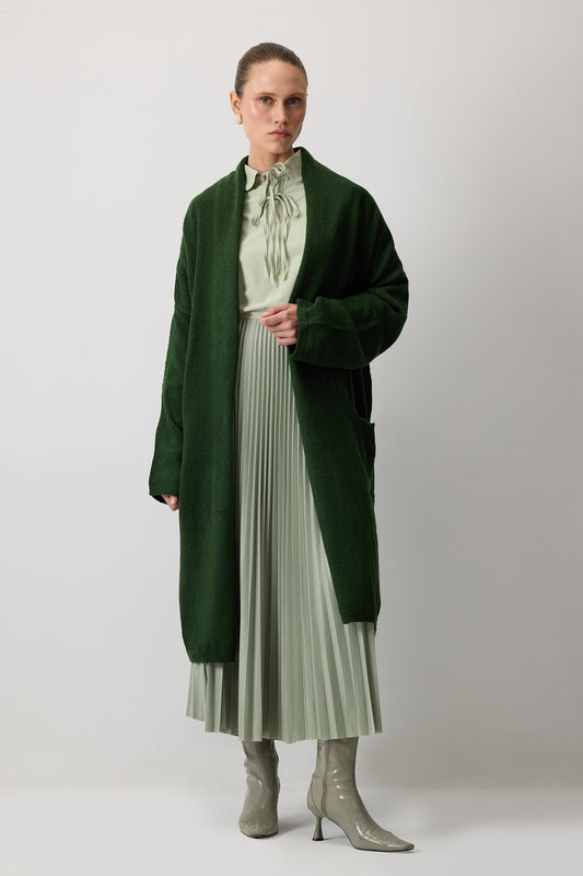 CEPLİ OVERSIZE TRİKO HIRKA