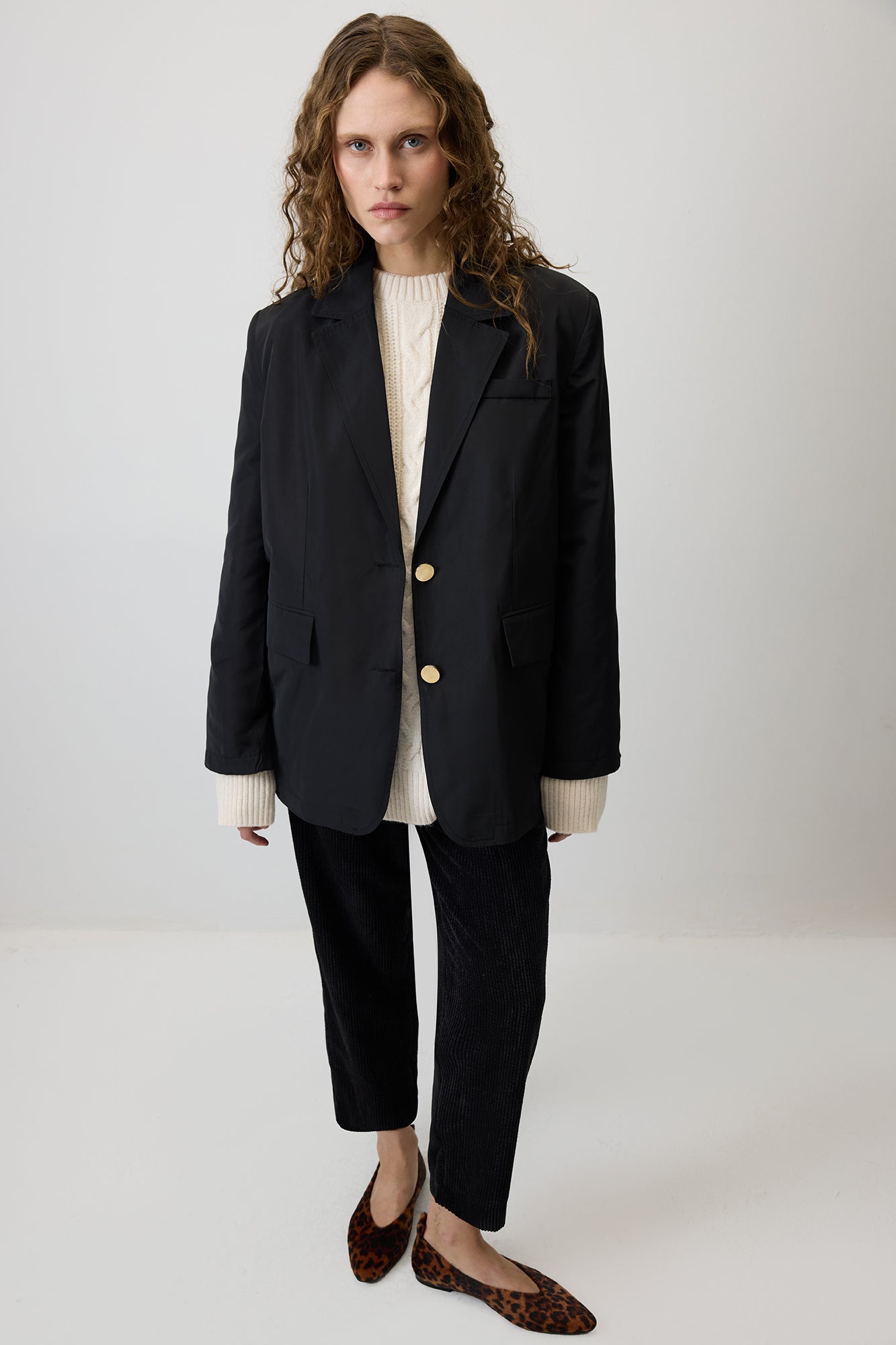 PARAŞÜT KUMAŞ BLAZER CEKET