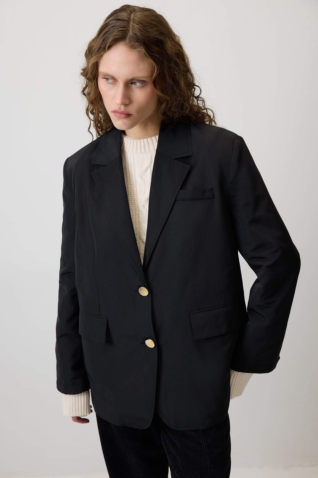 PARAŞÜT KUMAŞ BLAZER CEKET