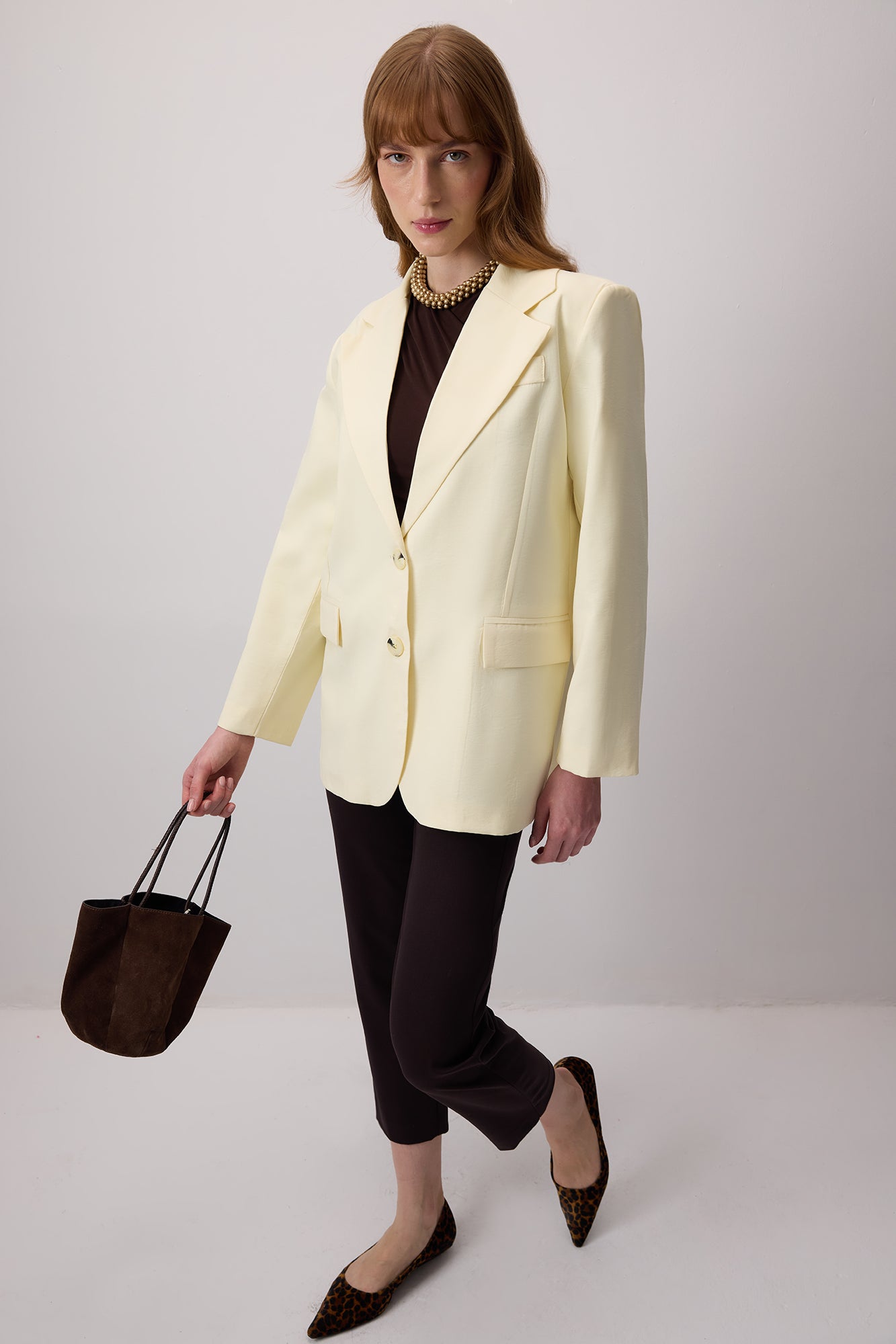ÇİFT YIRTMAÇLI BLAZER CEKET
