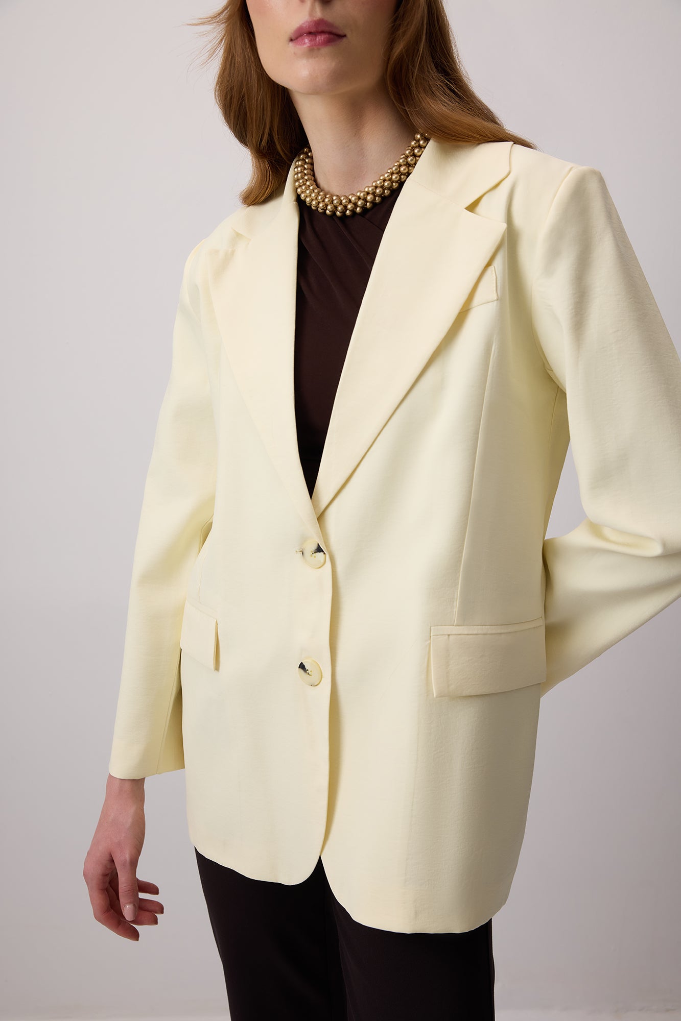 ÇİFT YIRTMAÇLI BLAZER CEKET