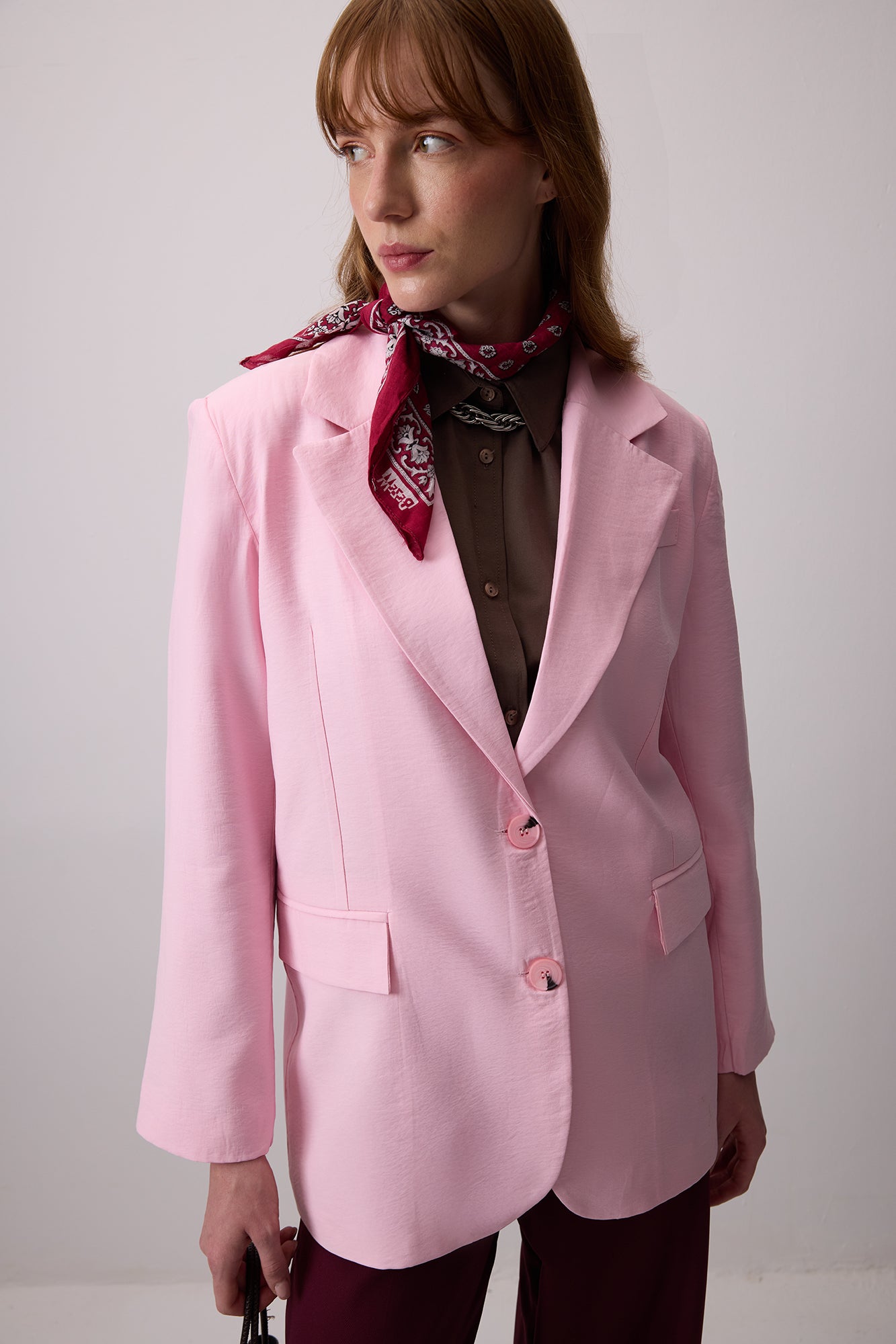 ÇİFT YIRTMAÇLI BLAZER CEKET