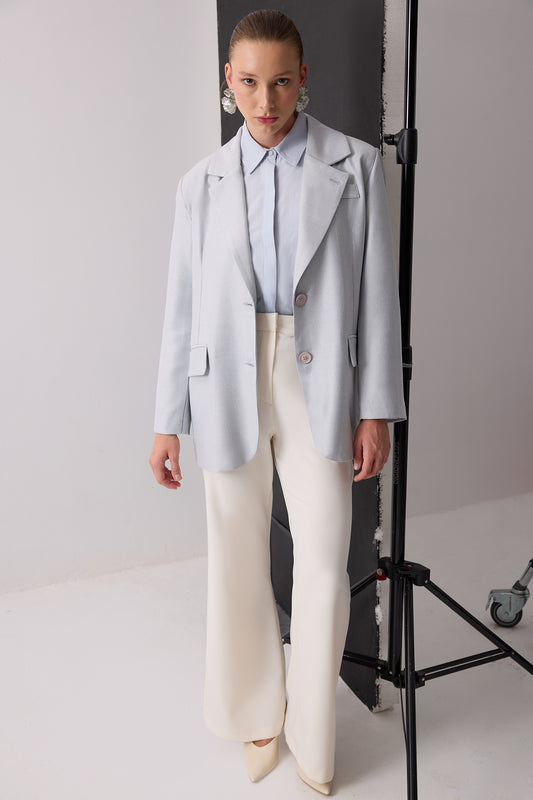 ÇİFT DÜĞMELİ BLAZER CEKET