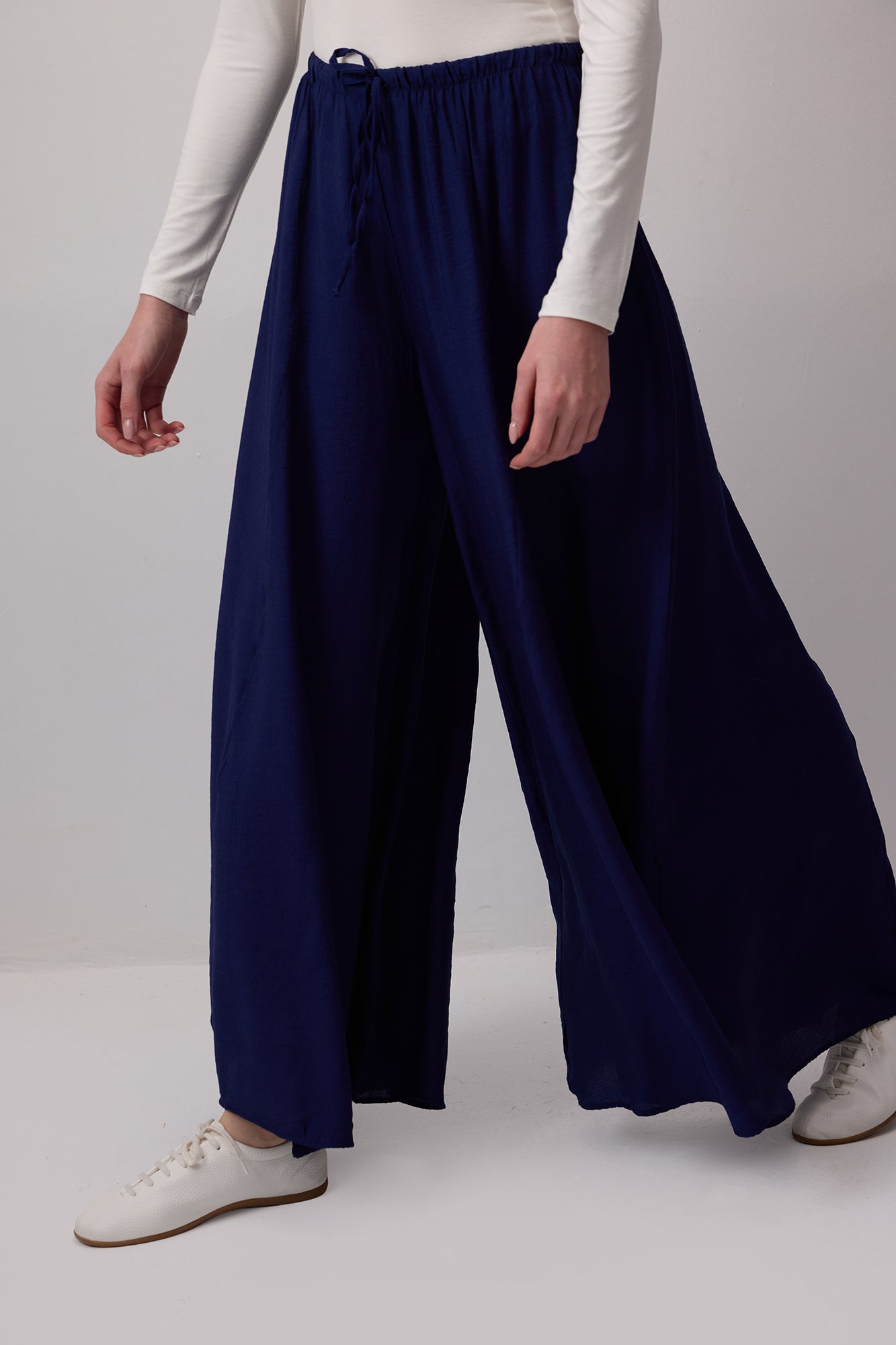 BELİ LASTİKLİ PANTOLON ETEK