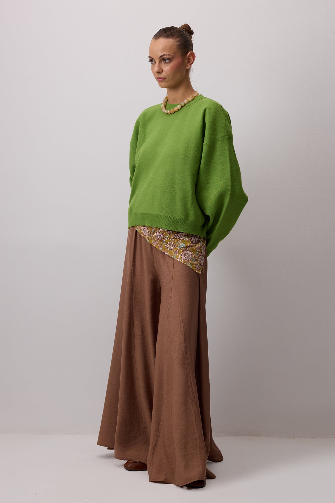 BELİ LASTİKLİ PANTOLON ETEK