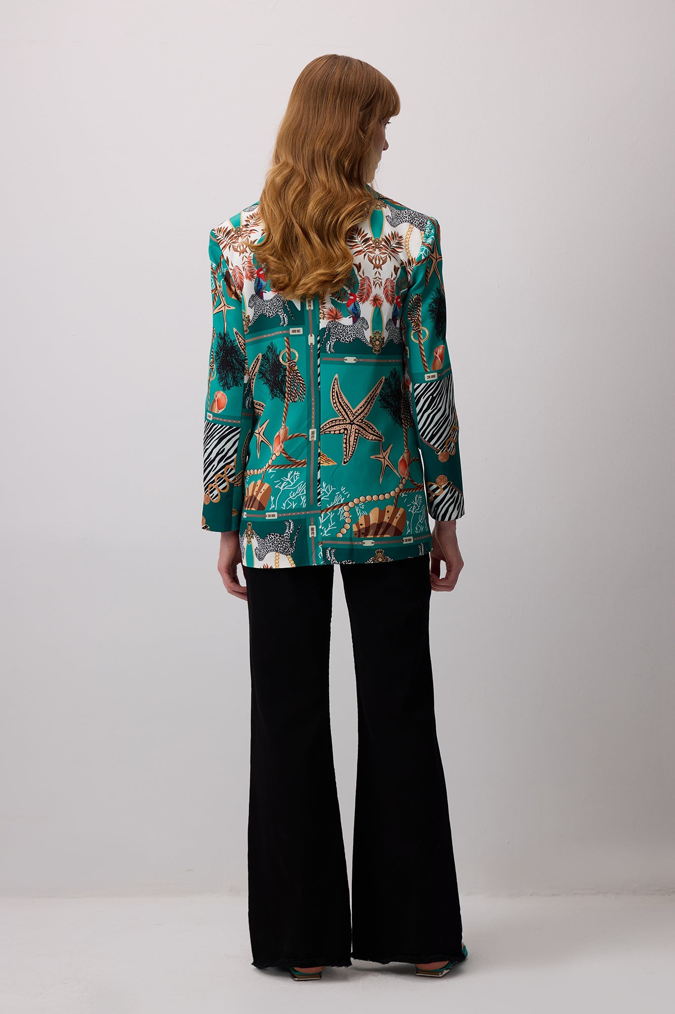 DESENLİ BLAZER CEKET