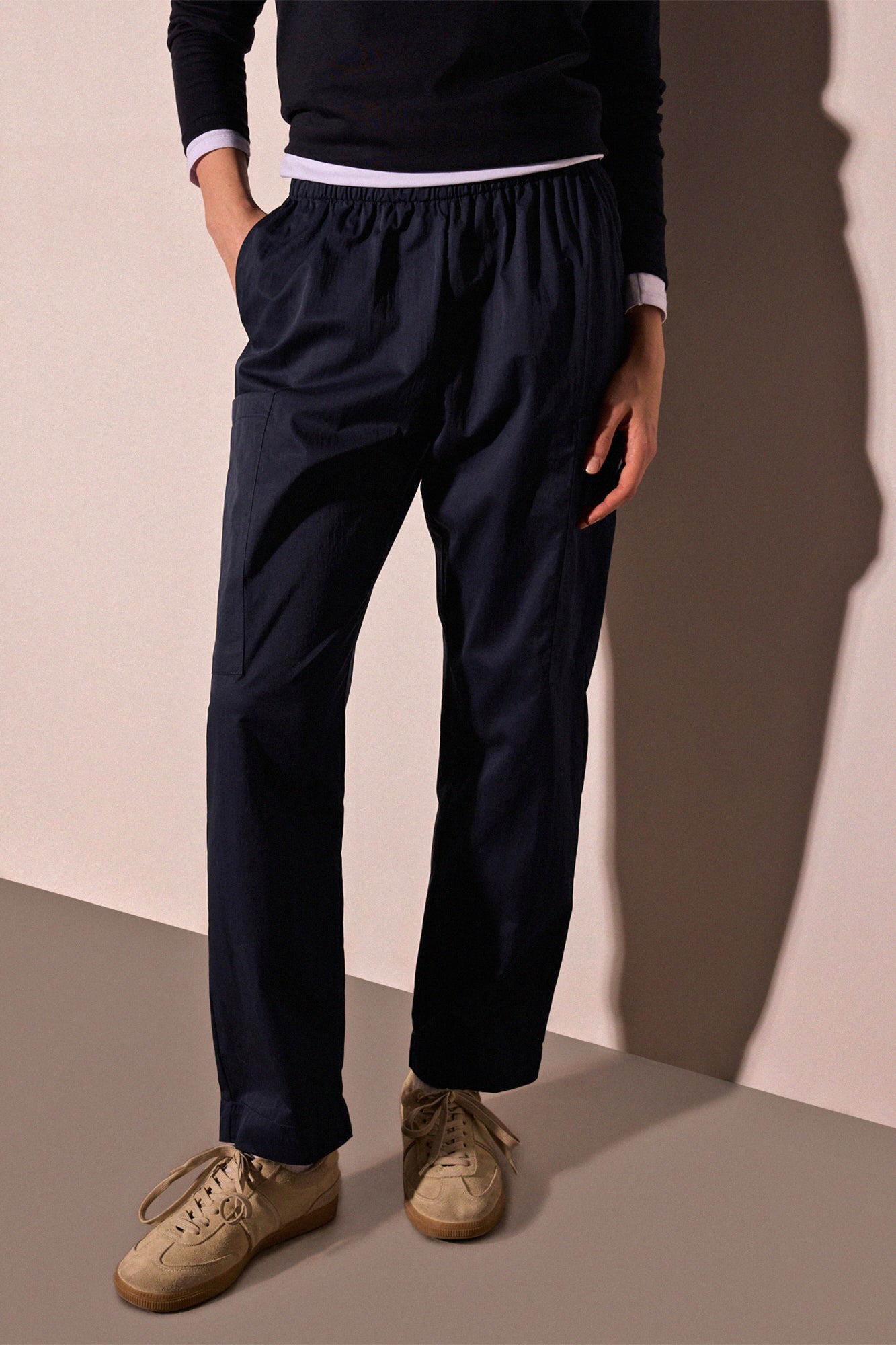 BELİ LASTİKLİ PARAŞÜT PANTOLON