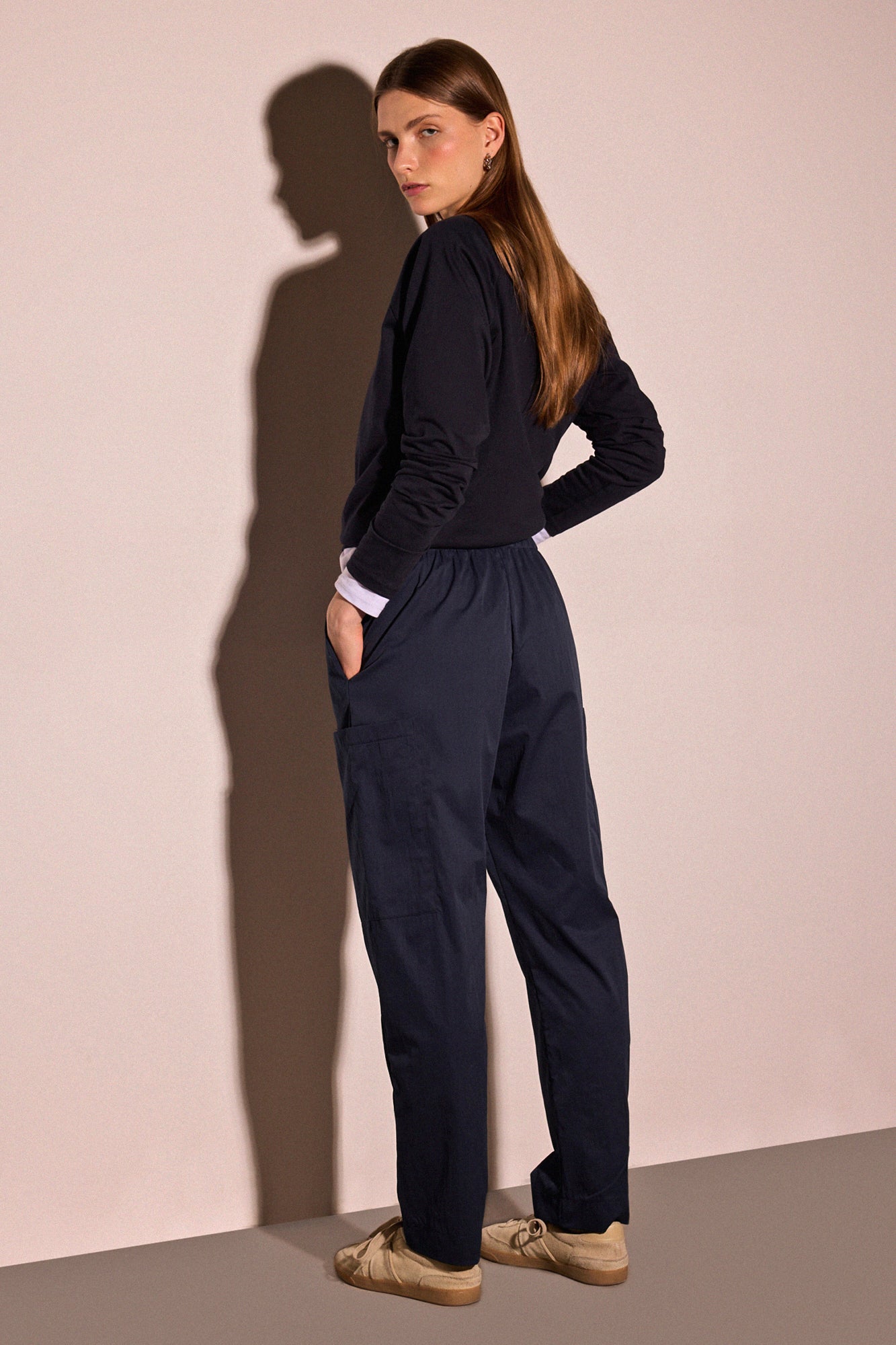 BELİ LASTİKLİ PARAŞÜT PANTOLON