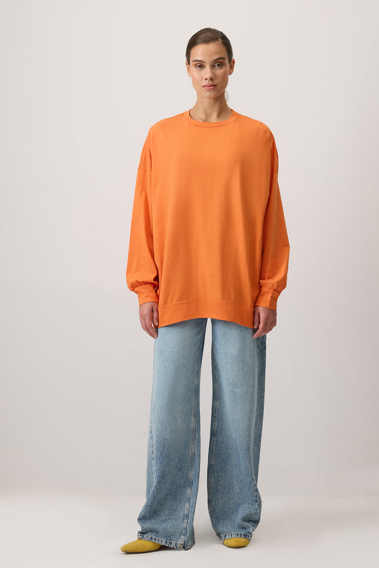 UZUN KOLLU BASIC T-SHIRT