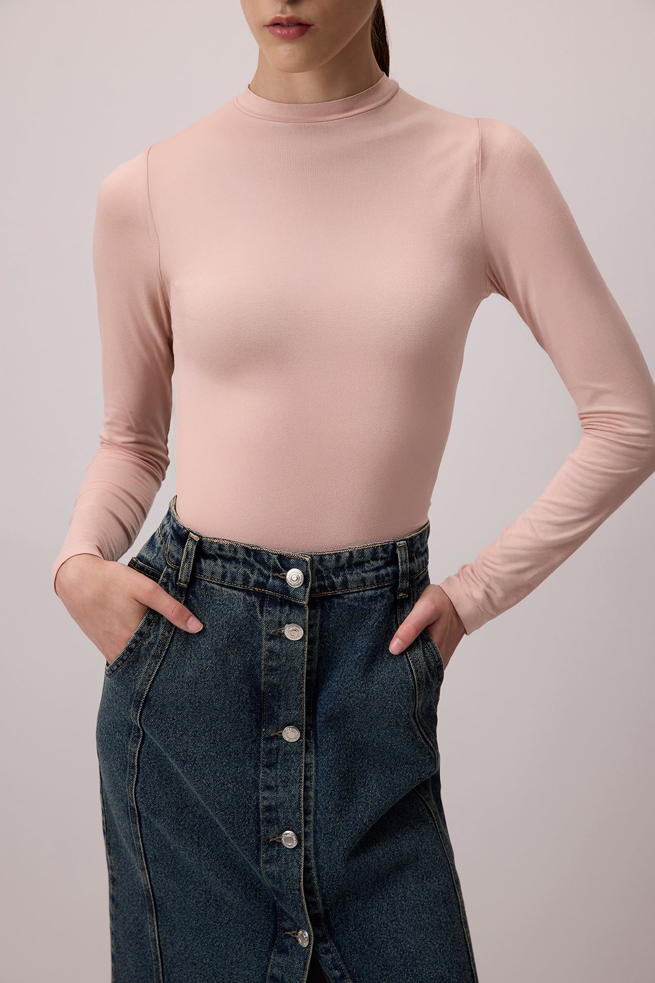 BASIC UZUN KOLLU VİSKON BODY
