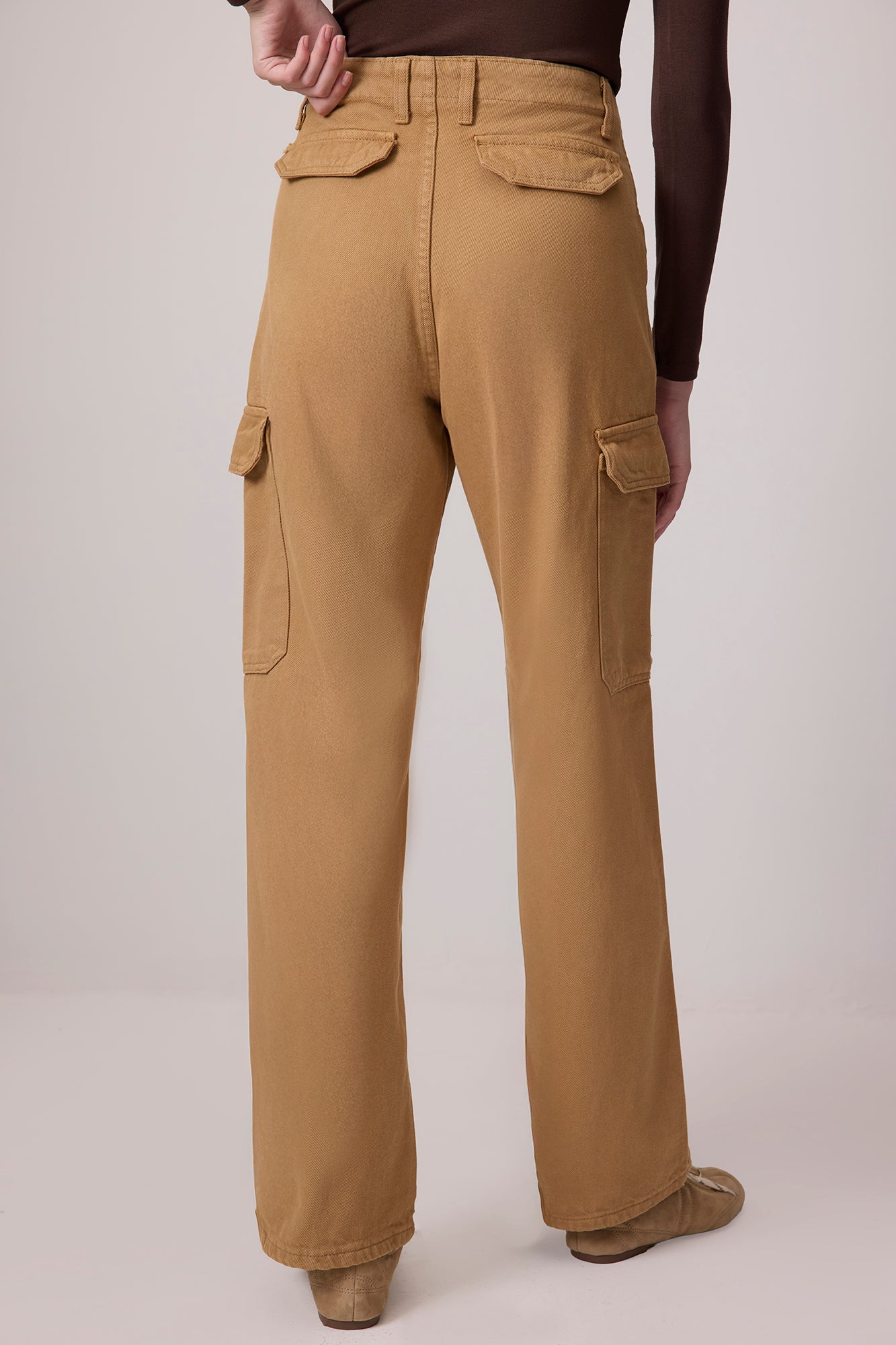 %100  PAMUK GABARDIN KARGO PANTOLON