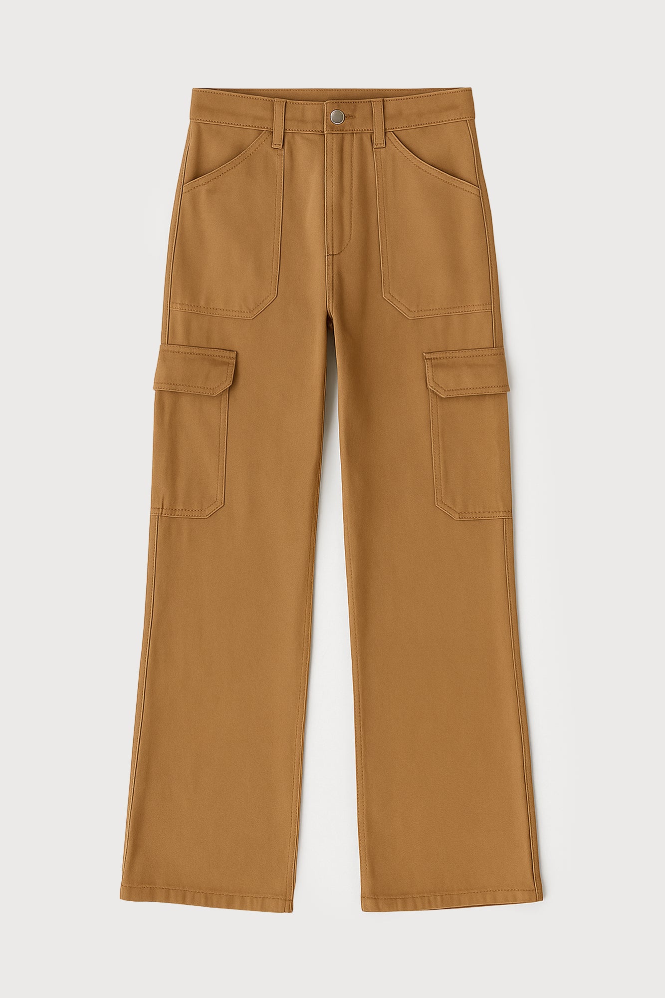 %100  PAMUK GABARDIN KARGO PANTOLON