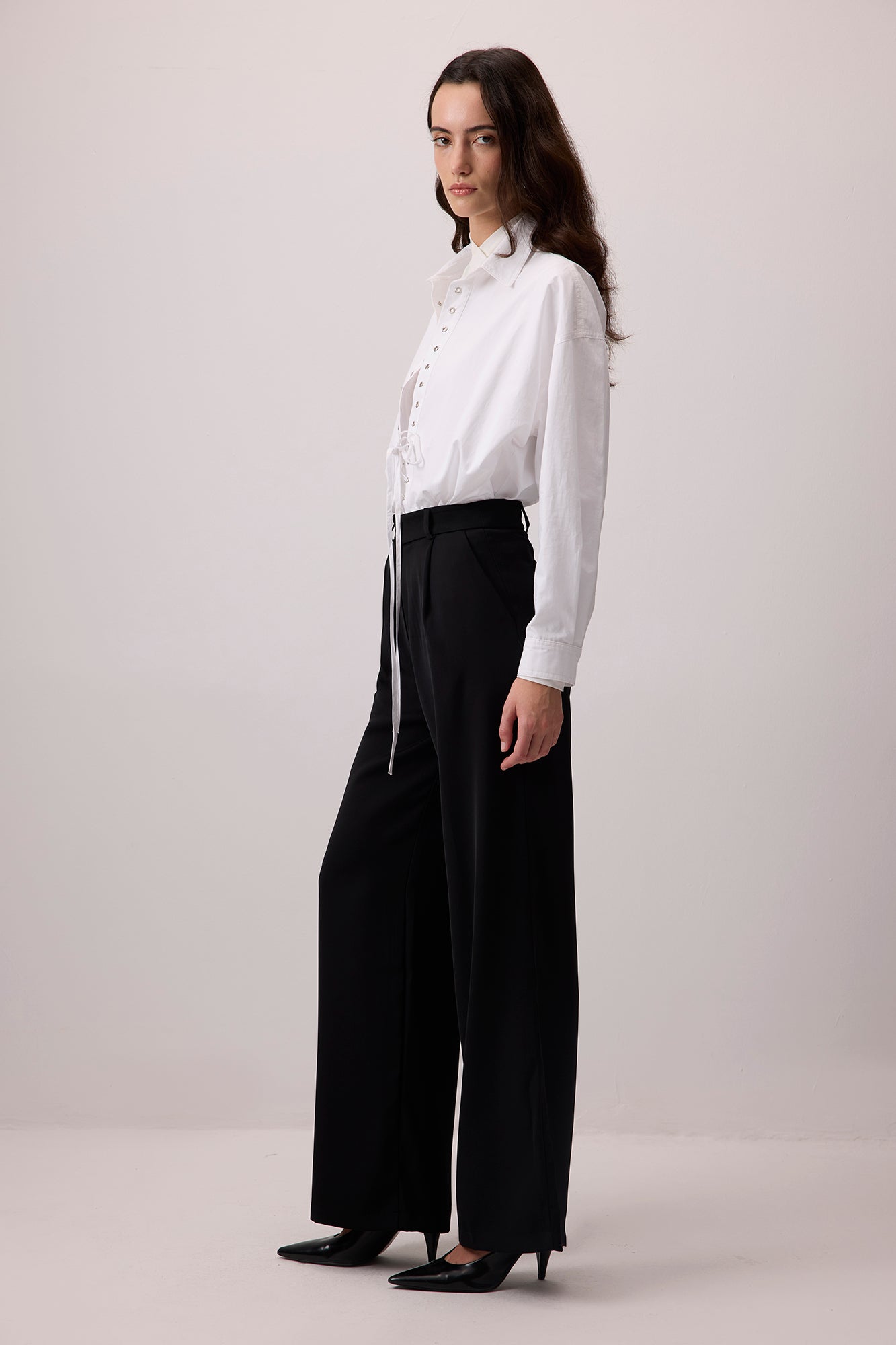 PİLELİ STRAIGHT FIT PANTOLON