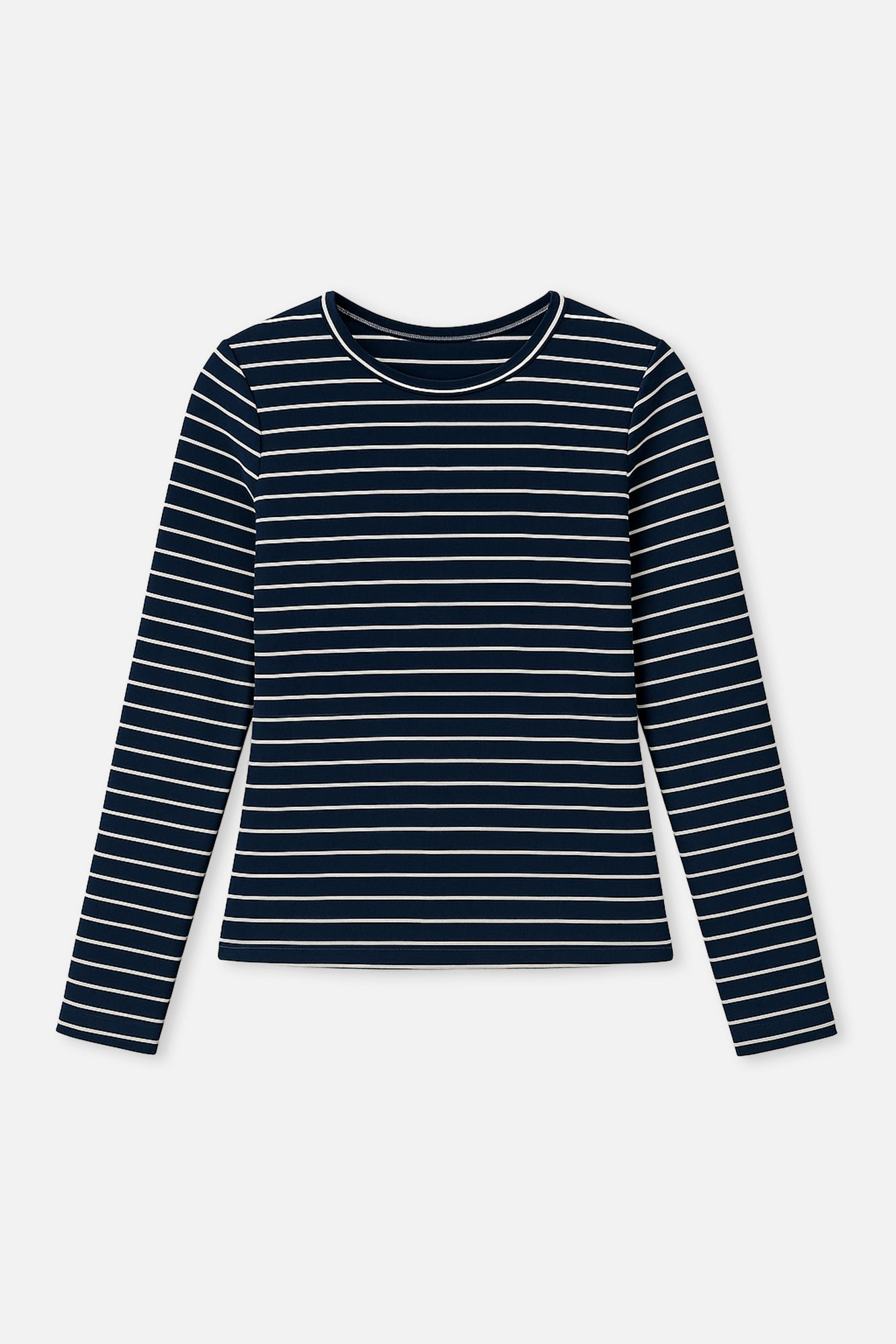%100 PAMUK ÇİZGİLİ T-SHIRT