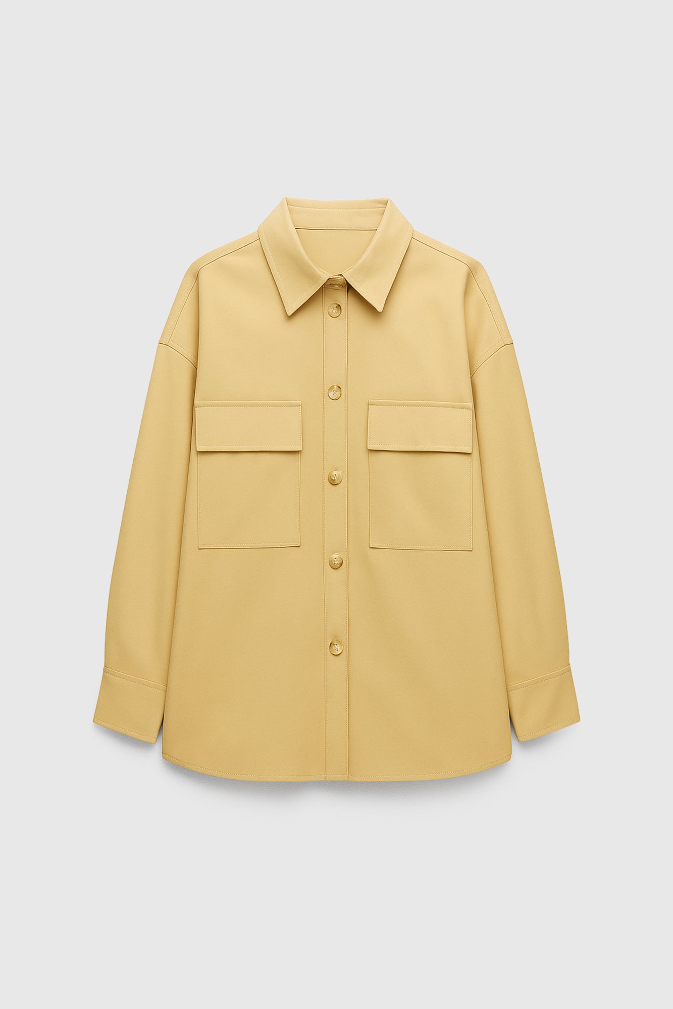 BÜZGÜLÜ SATEN OVERSIZE CEKET