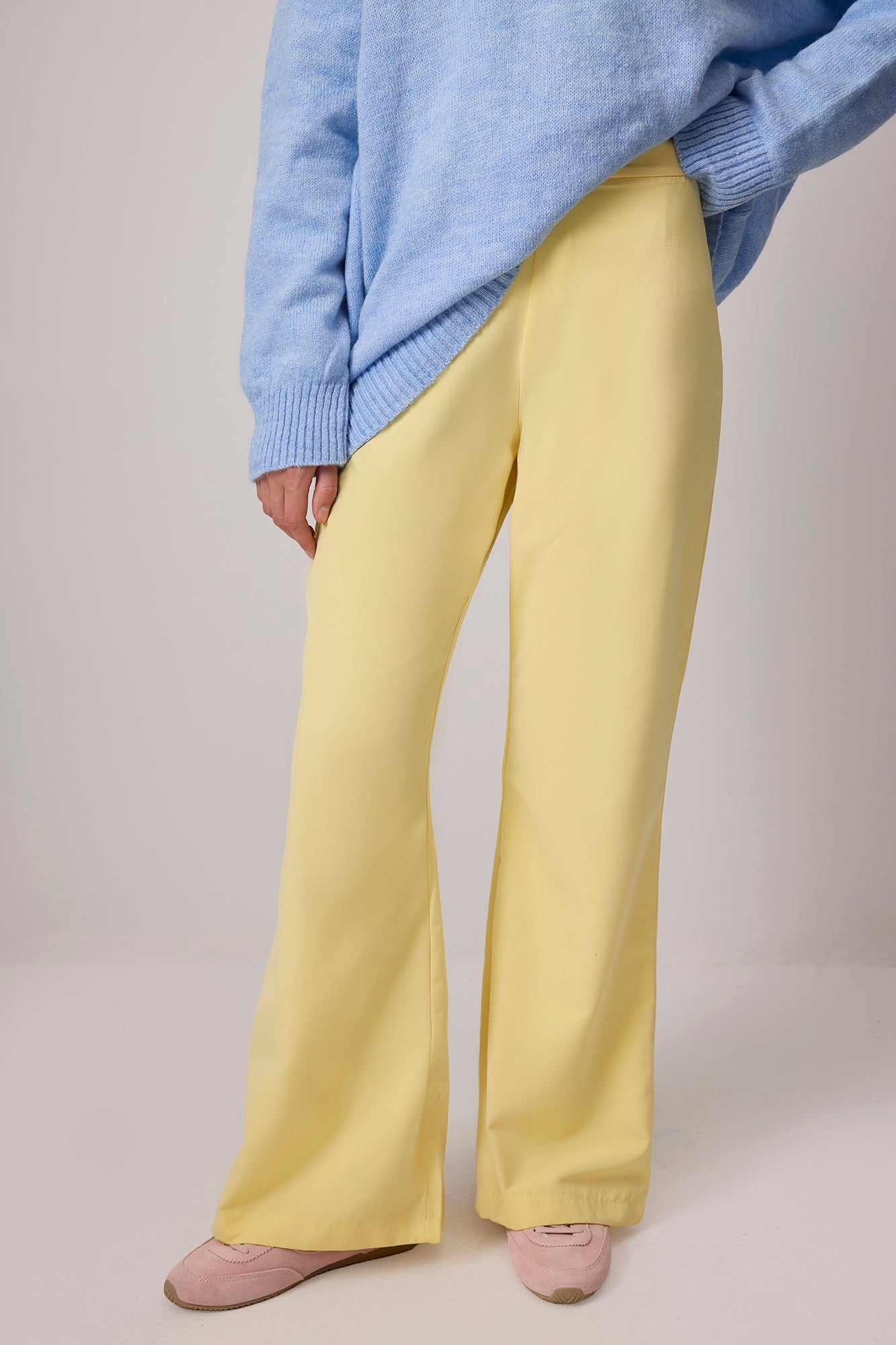 FERMUARLI FLARE PANTOLON