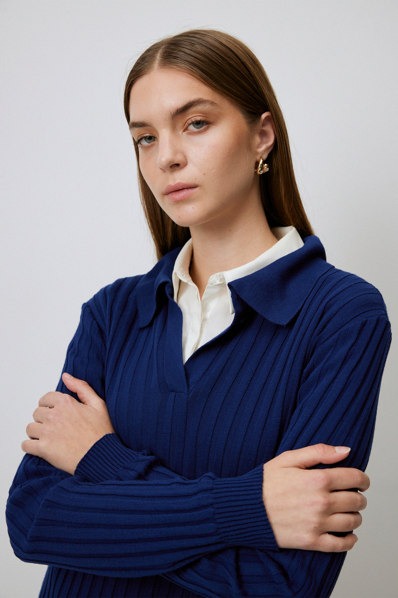 POLO YAKA TRİKO ELBİSE