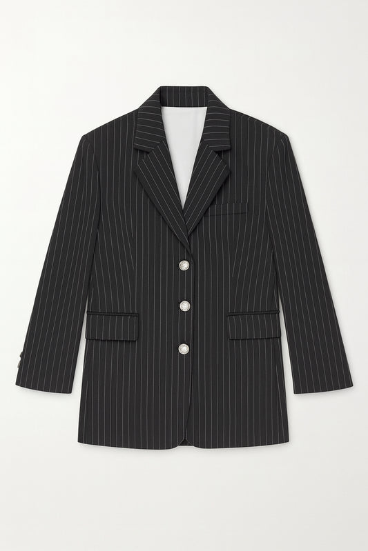ÇİZGİLİ BLAZER CEKET